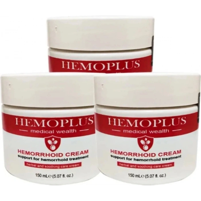 Hemoplus Kremi Büyük Boy 3ADET 150 ml