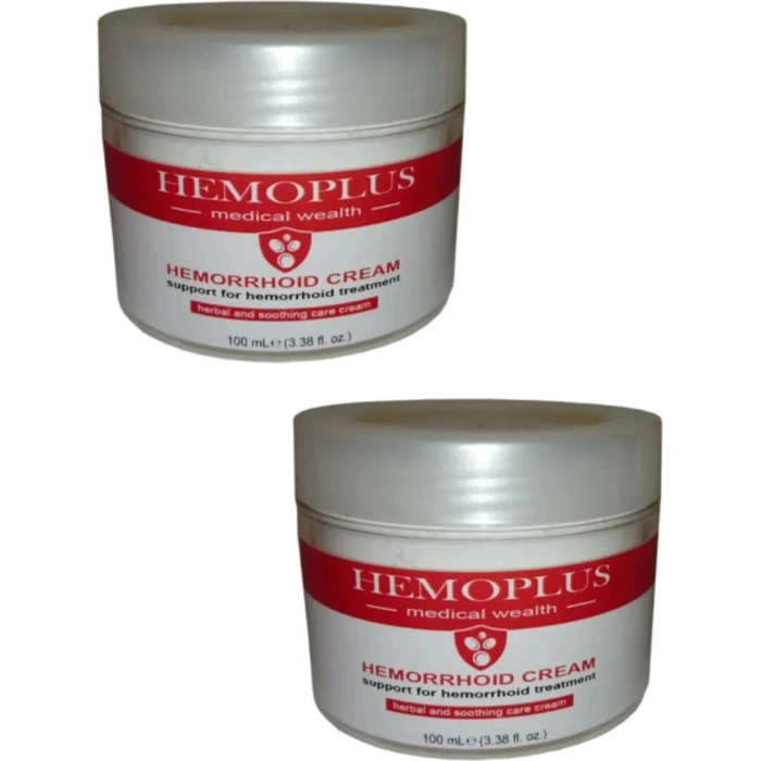 Hemoplus Nız Için Masaj Bakım Kremi 100 ml 2 Adet