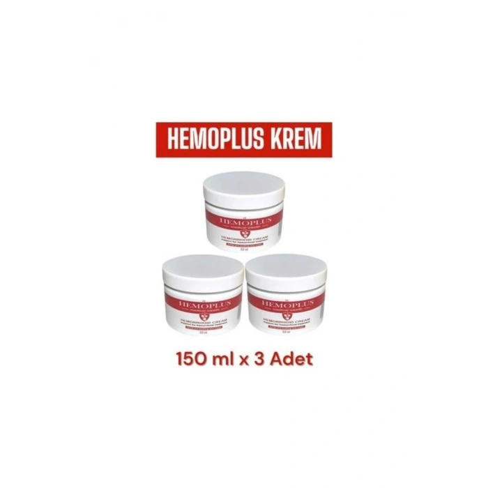 Hemoplus Rahatlatma Bakım Kremi 150 ml  x 3 Adet