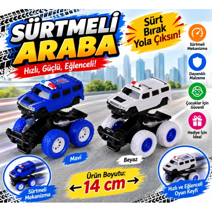 HF568-9 SÜRTMELİ ARABA  (adet fiyatıdır)