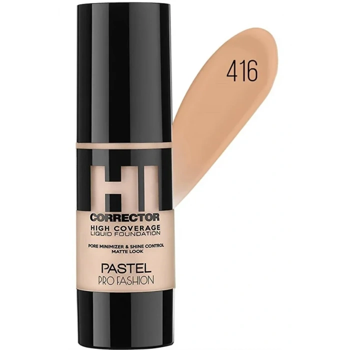 High Coverage Liquid Foundation - No: 416