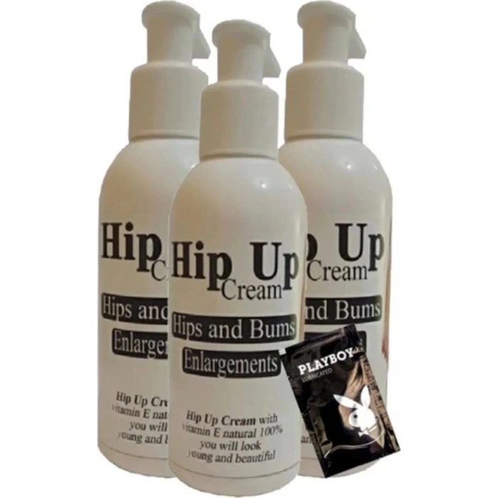 Hip Up 3 Adet Adet Krem 120 ml + 1 Adet Jel Hediye