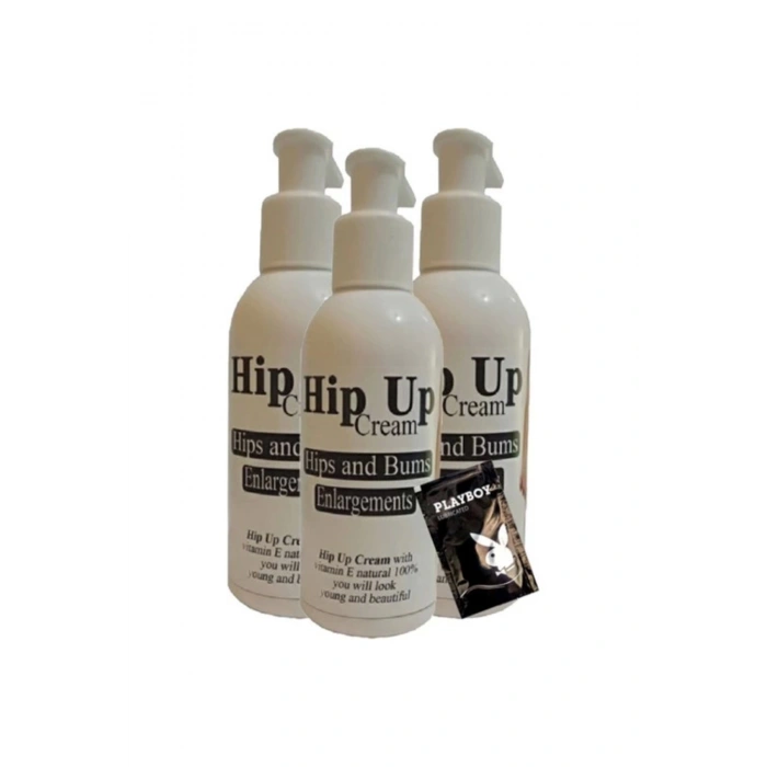 Hip Up 3lü Adet Krem 120 ml + 1 Adet Jel Hediye