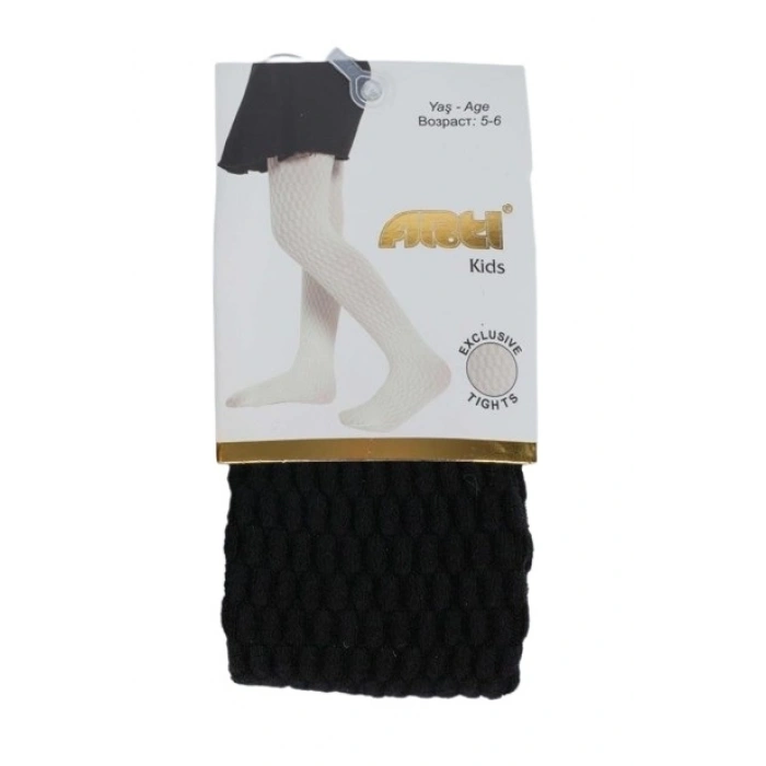 Homeros Kız Külotlu 300418 Siyah
