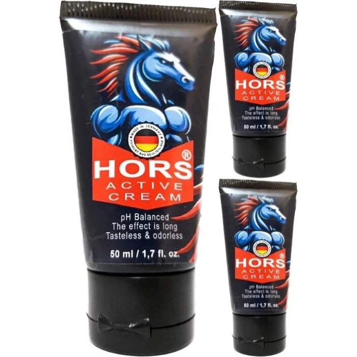 Hors Active Cream 50 ml Erkek Özel 3 Adet