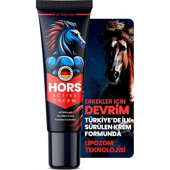 Hors Active Cream Erkeklere Özel Krem