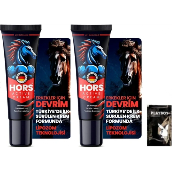 Hors Active Cream P.enis Kremi 50ML 2 Adet 1 Adet Jel