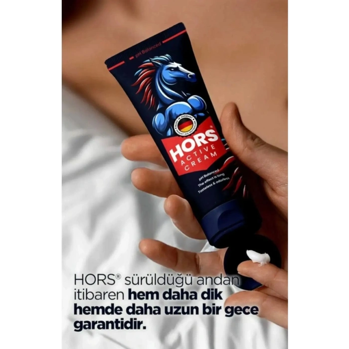 Hors Active Cream P.enis Kremi 50ML 3 Adet + 1 Adet Jel