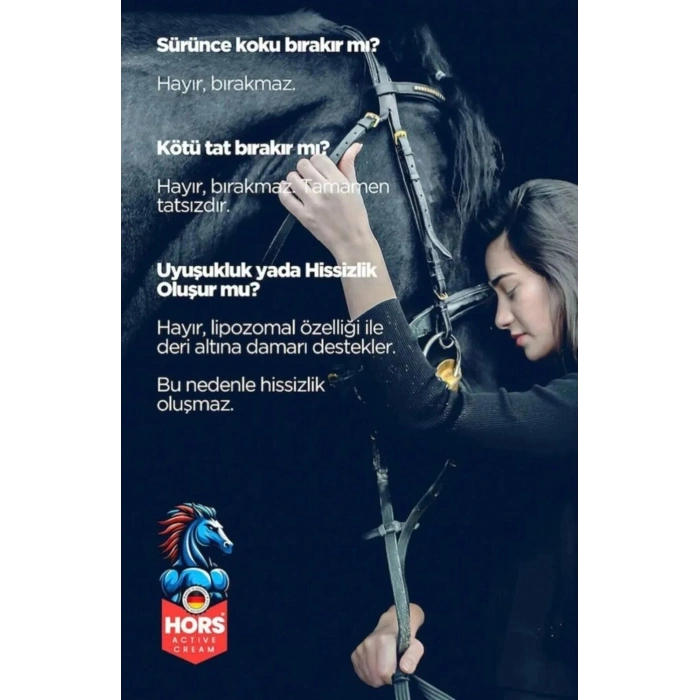 Hors Active Cream P.enis Kremi 50ML 3 Adet + 1 Adet Jel
