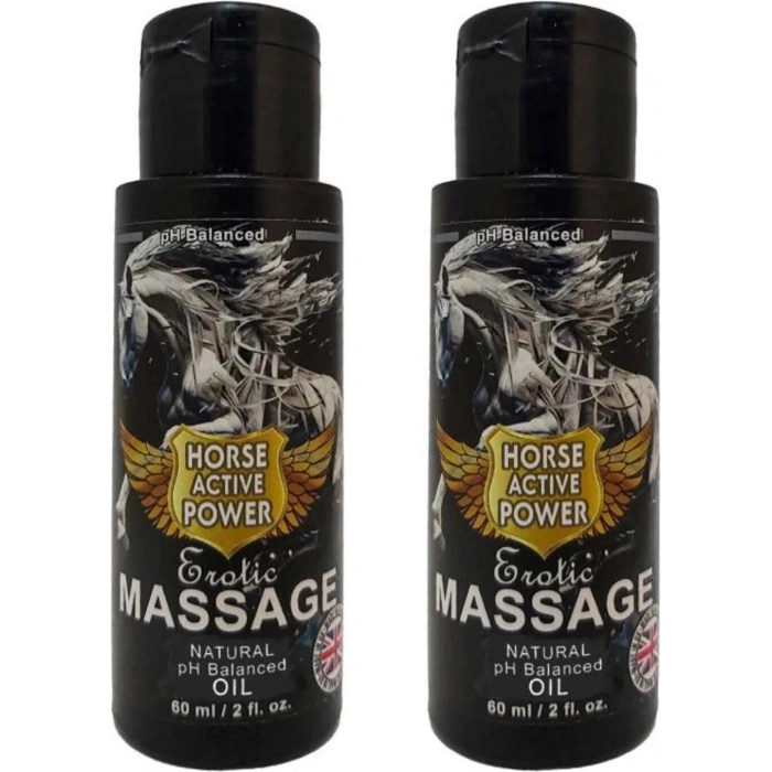 Hors Active Power Vücut Bakım Masaj Yağı 60 ml 2 Adet