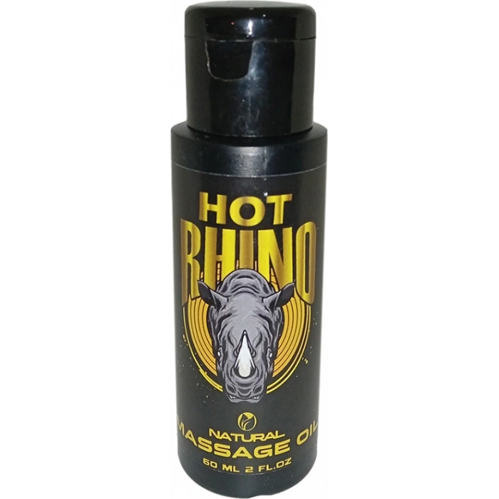Hot Rhino 2 Adet Bay Bayan Masaj Yağı 60 ml
