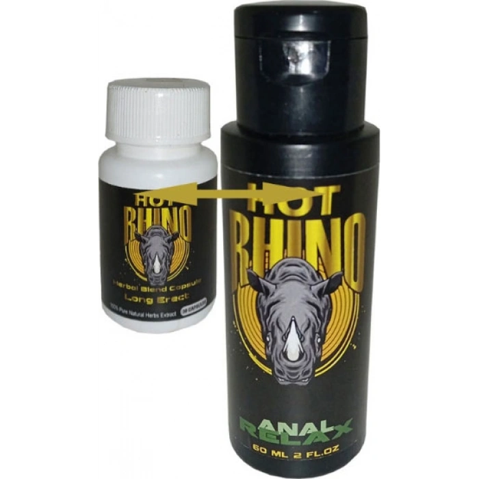 Hot Rhino 60 ml Krem + Erkeklere Özel 30lu