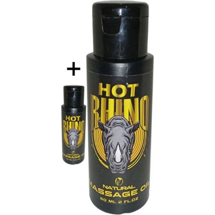 Hotrhino 2 Adet Bay Bayan Erotikmasaj Yağı 60 ml