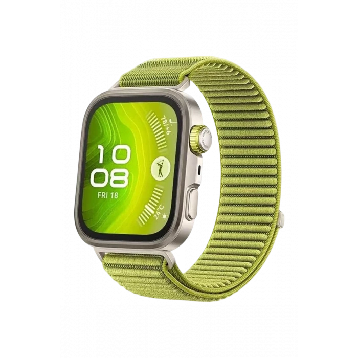 Huawei Fit 4 Braid Kordon - Açık Yeşil