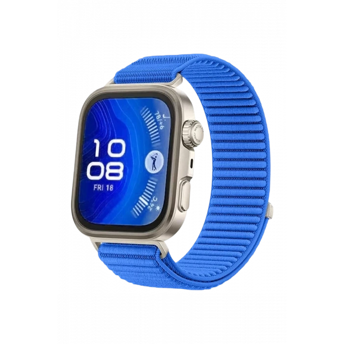 Huawei Fit 4 Braid Kordon - Mavi