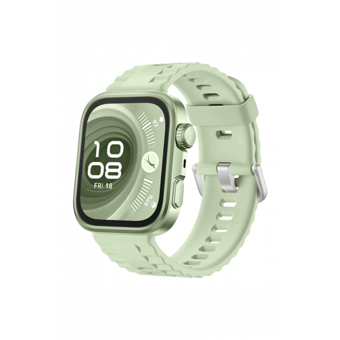 Huawei Fit 4 Nova Silikon Kordon - Açık Yeşil