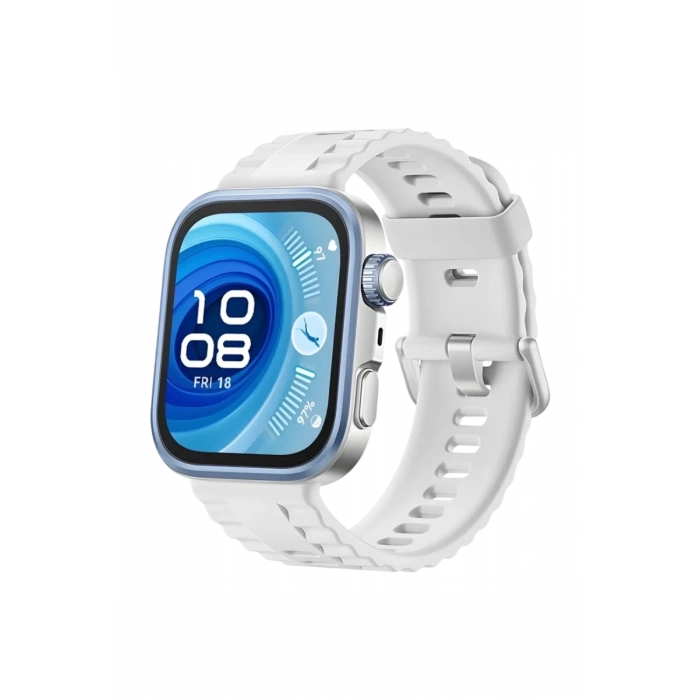 Huawei Fit 4 Nova Silikon Kordon - Beyaz