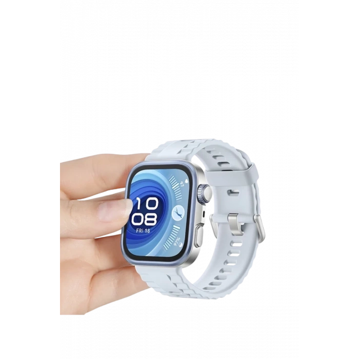 Huawei Fit 4 Nova Silikon Kordon - Koyu Yeşil