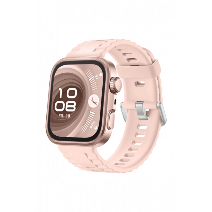 Huawei Fit 4 Nova Silikon Kordon - Pembe