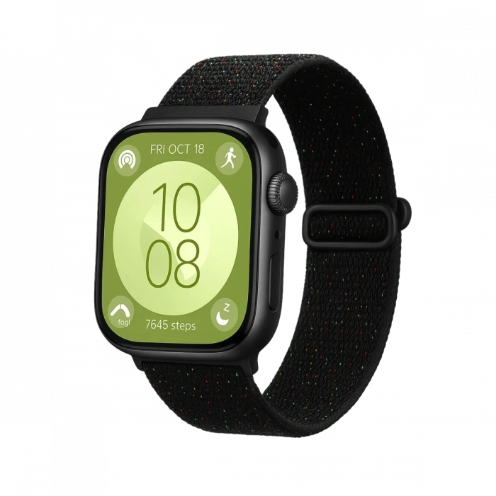 Huawei Fit 4 Star Kordon - Benekli Siyah