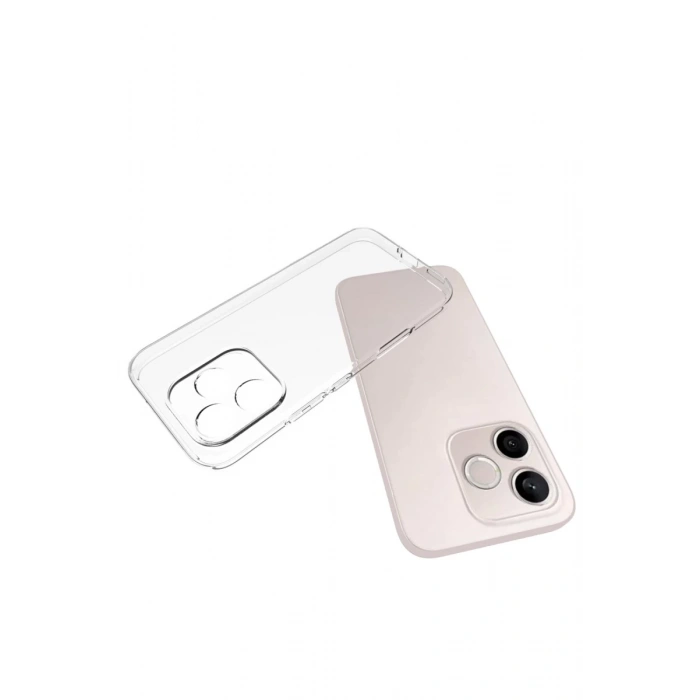 Huawei Honor 600 Lite Uyumlu Lüx Şeffaf Silikon - Şeffaf