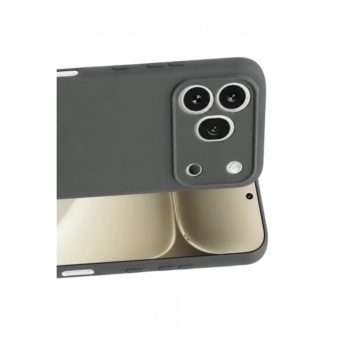Huawei Honor 600 Pro Uyumlu First Silikon - Gri