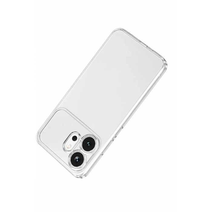 Huawei Honor 600 Uyumlu Lüx Şeffaf Silikon - Şeffaf