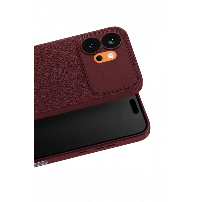 Huawei Honor 600 Uyumlu Thermax Silikon Kılıf - Bordo