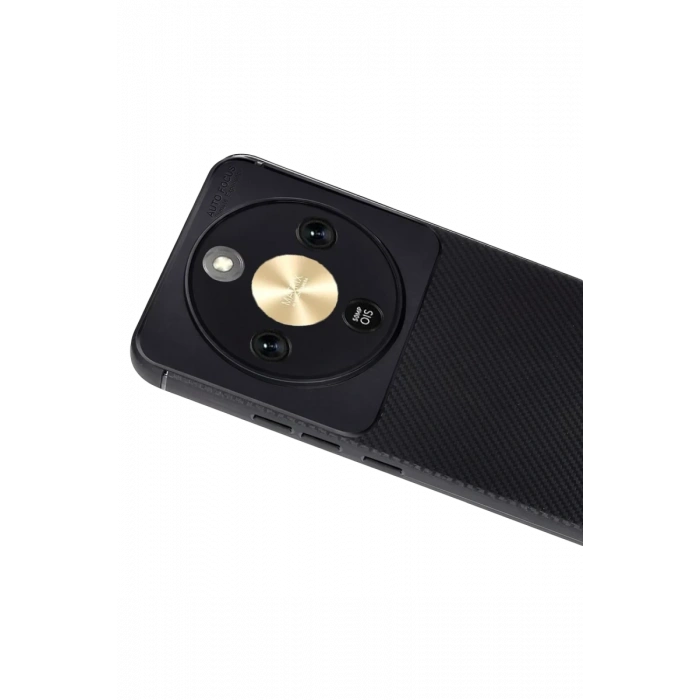 Huawei Honor Magic 8 Lite Uyumlu Auto Focus Karbon Kapak - Siyah