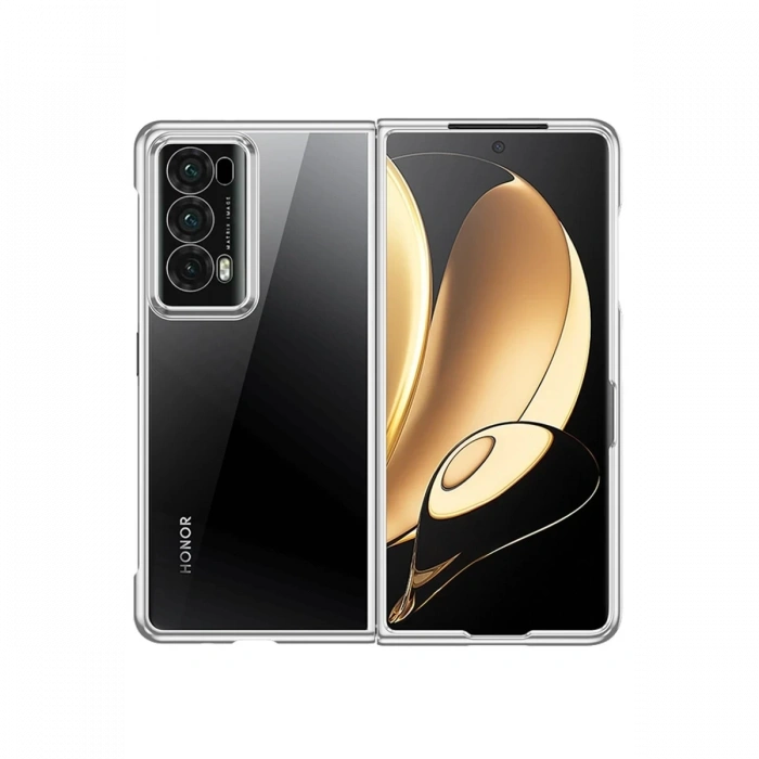 Huawei Honor Magic V2 Uyumlu Kılıf Jasper Kapak - Siyah