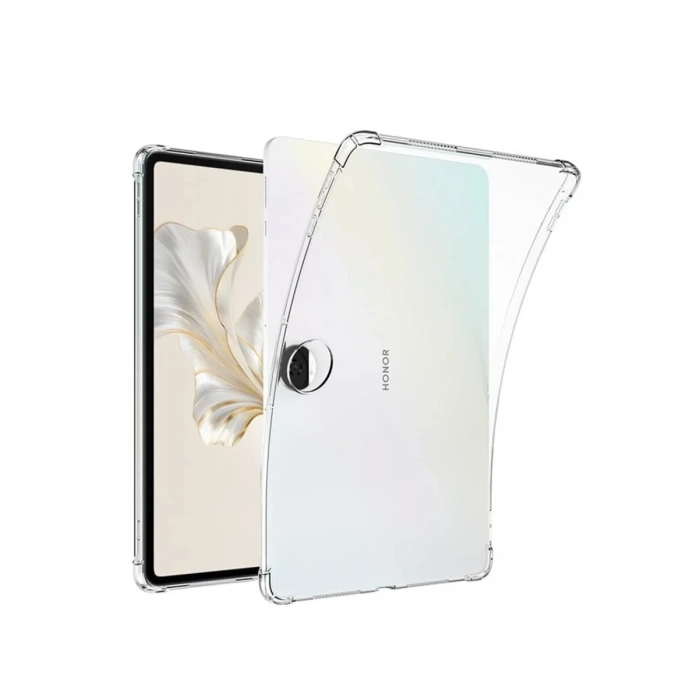 Huawei Honor Pad 9 Kılıf Anti Shock Tablet Silikon - Şeffaf