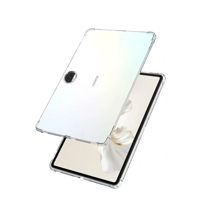 Huawei Honor Pad 9 Kılıf Anti Shock Tablet Silikon - Şeffaf