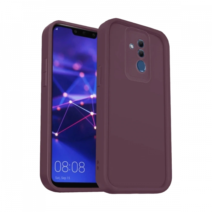 Huawei Mate 20 Lite Kılıf Viera Silikon - Mürdüm
