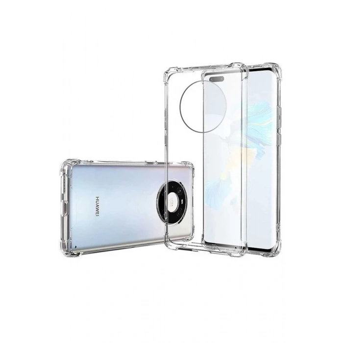 Huawei Mate 40 Pro Uyumlu Kılıf Olex Tpu Silikon - Şeffaf