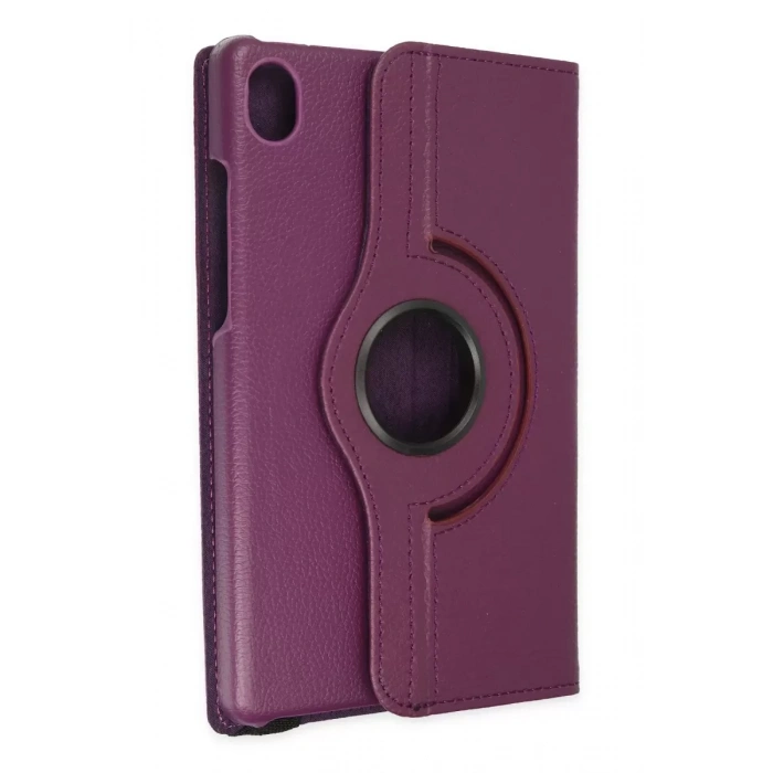 Huawei MatePad SE 11 Kılıf 360 Tablet Deri Kılıf - Mürdüm