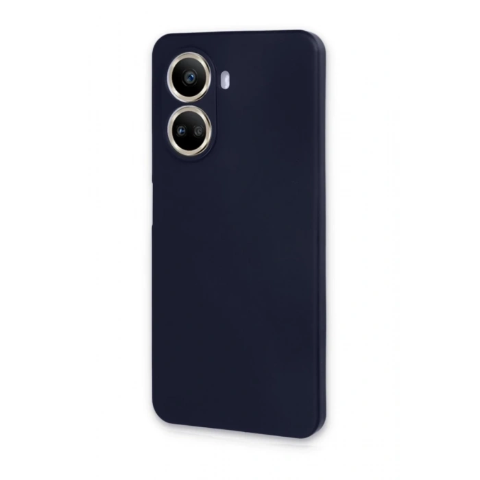 Huawei Nova 10 SE Uyumlu Kılıf First Silikon - Lacivert
