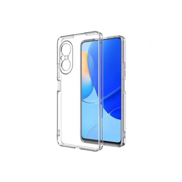 Huawei Nova 9 SE Uyumlu Kılıf Lüx Şeffaf Silikon
