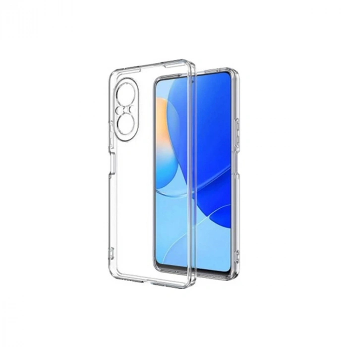 Huawei Nova 9 SE Uyumlu Kılıf Lüx Şeffaf Silikon