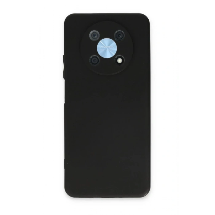Huawei Nova Y90 Uyumlu Kılıf First Silikon - Siyah