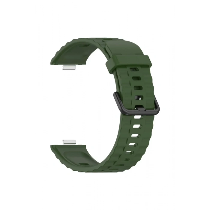 Huawei Watch Fit 3 Klasik Kordon - Koyu Yeşil