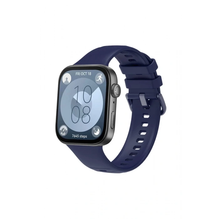 Huawei Watch Fit 3 Klasik Kordon - Lacivert