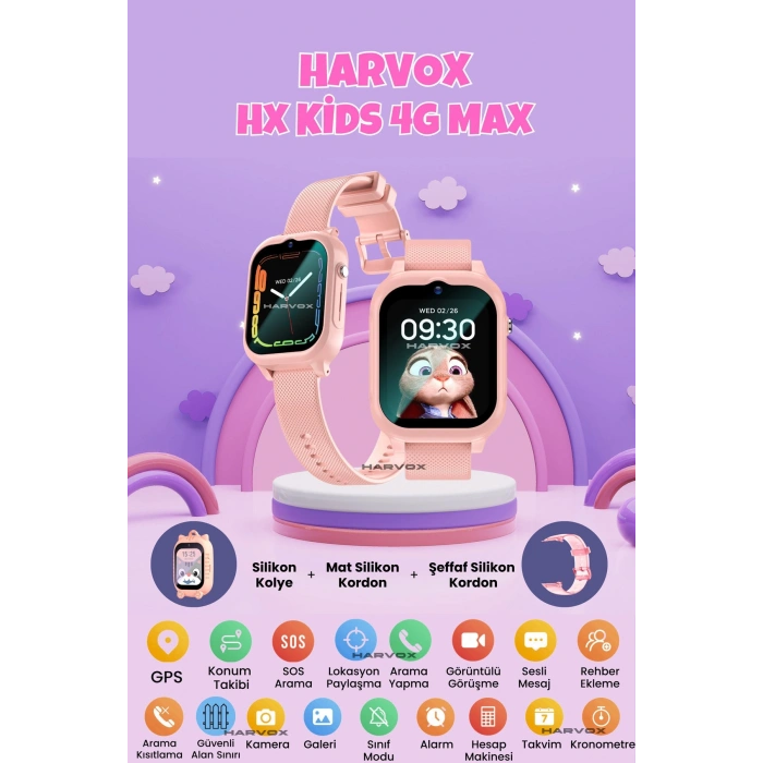 HX Kids 4G Max Akıllı Çocuk Saati