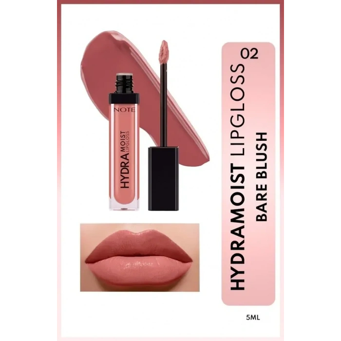 Hydramoist Nemlendirici Dudak Parlatıcısı - 02 Bare Blush - Nude