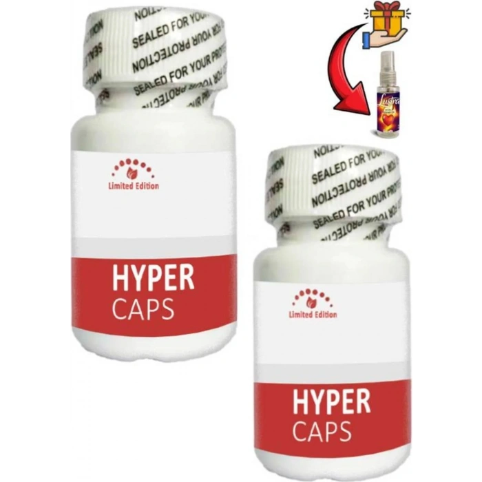 Hyper Erkeklere Özel 15li x 2 Ad+Lustra Masaj Yağı
