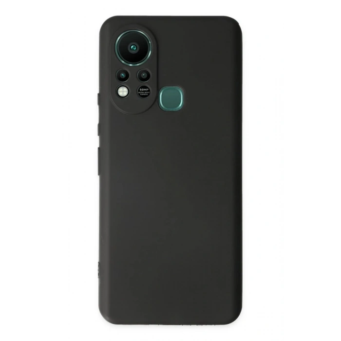 İnfinix Hot 11s Uyumlu Kılıf First Silikon - Siyah