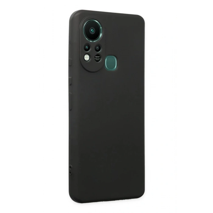 İnfinix Hot 11s Uyumlu Kılıf First Silikon - Siyah