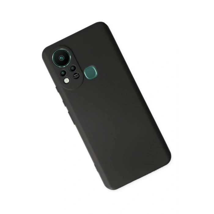 İnfinix Hot 11s Uyumlu Kılıf First Silikon - Siyah