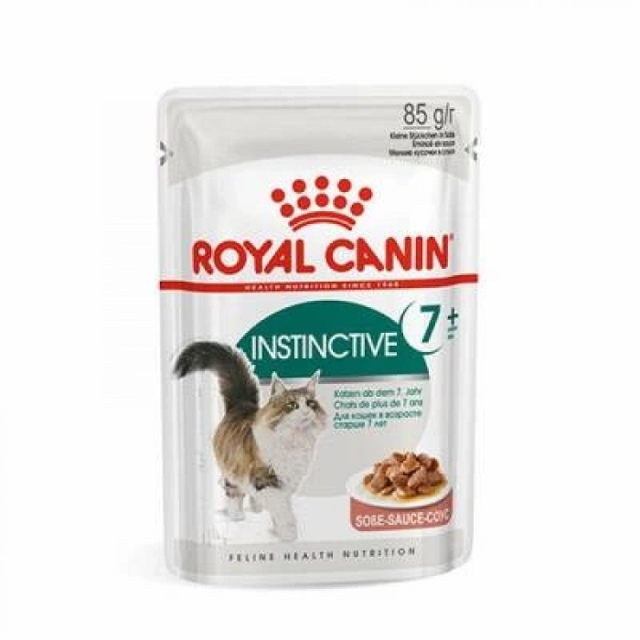 İnstinctive 7+ Gravy Pouch Yaşlı Kedi Konservesi 6 Adet 85 Gr