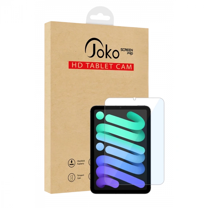 Joko Apple iPad Mini 3 HD Tablet Cam Ekran Koruyucu - Şeffaf
