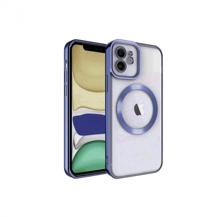 Apple iPhone 11 Kılıf Kross Magneticsafe Kapak - Lacivert
